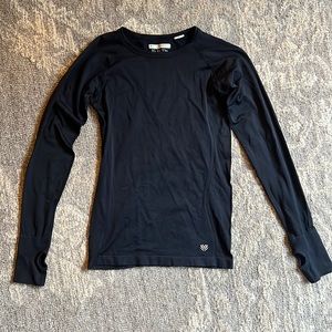 Forever 21 Long Sleeve Activewear Pullover in Black
